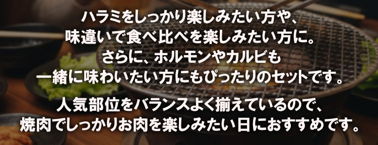 牛４種盛セット