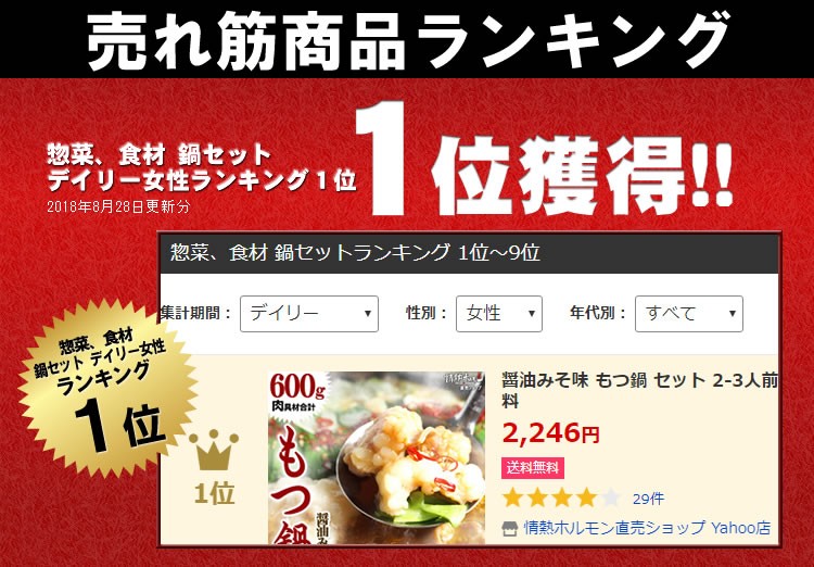 醤油みそ味 もつ鍋 セット 2 3人前 肉具材3種計600gとうどん付 情熱ホルモン直売ショップ Yahoo店 通販 Yahoo ショッピング