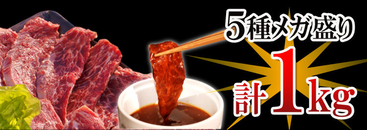 焼肉５種盛