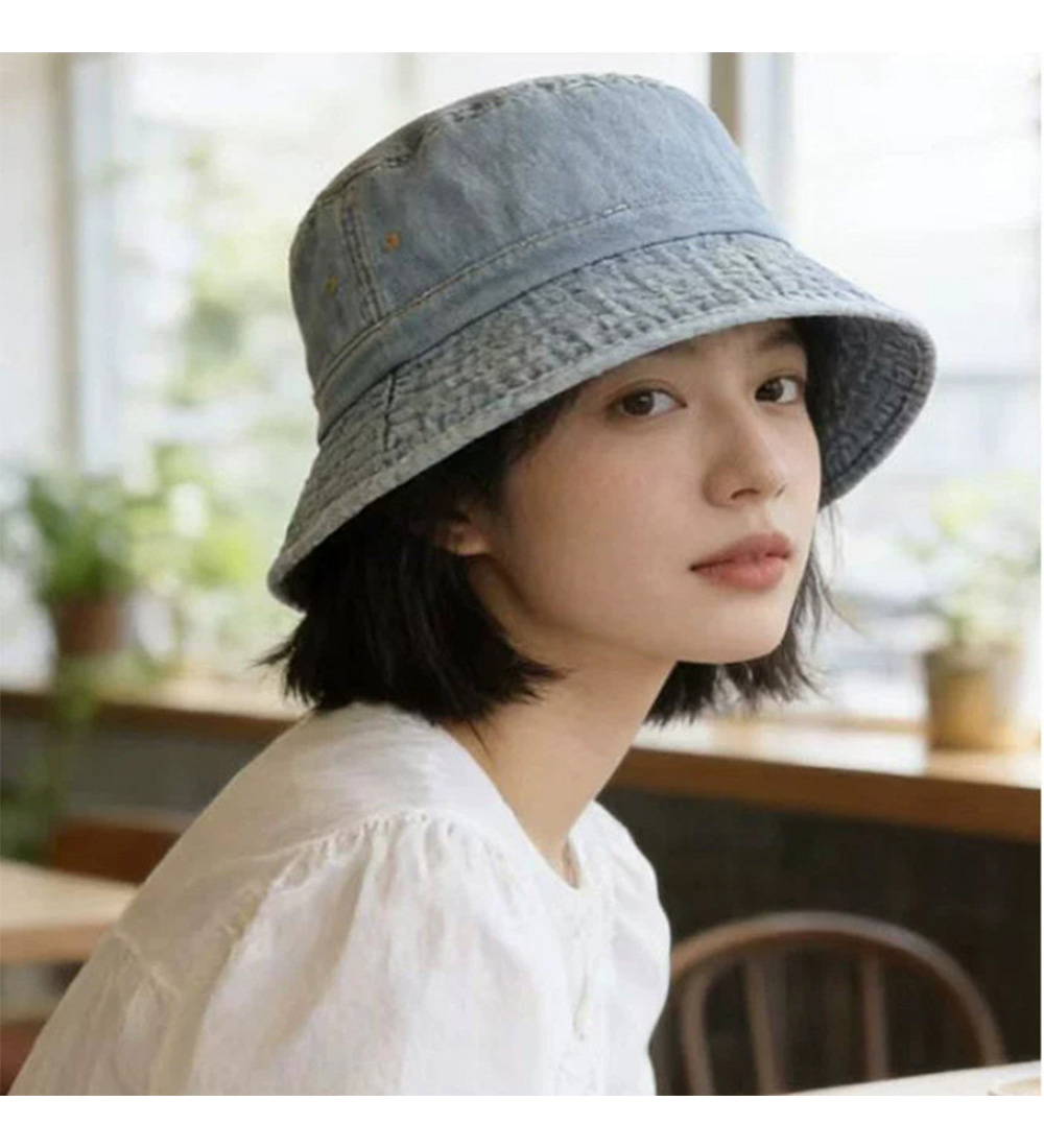 バケットハット レディース 帽子 ハット 深め つば広   洗える uv 紫外線対策 日焼け 日除け 折りたたみ おしゃれ 小顔 かわいい |  | 03