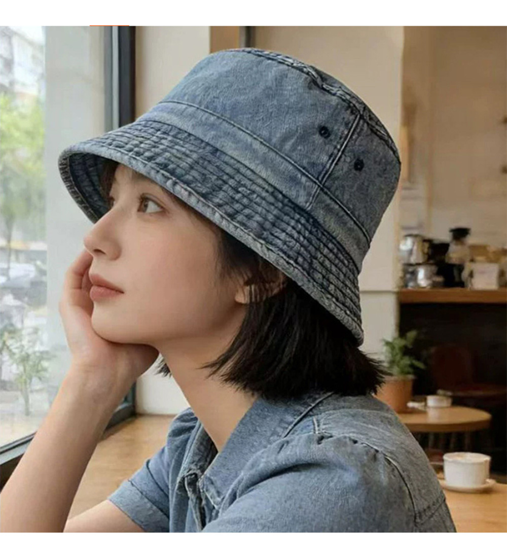 バケットハット レディース 帽子 ハット 深め つば広   洗える uv 紫外線対策 日焼け 日除け 折りたたみ おしゃれ 小顔 かわいい |  | 04