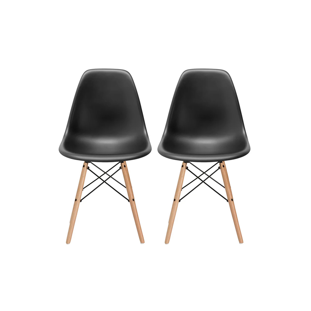 イームズチェア 2脚 ダイニングチェア シェルチェア リプロダクト