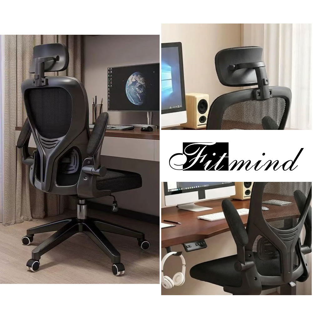 オフィスチェア メッシュ  デスクチェア ハイバック おしゃれ オフィスチェアー ワークチェア  回転キャスター付き 肘 椅子 |  | 15