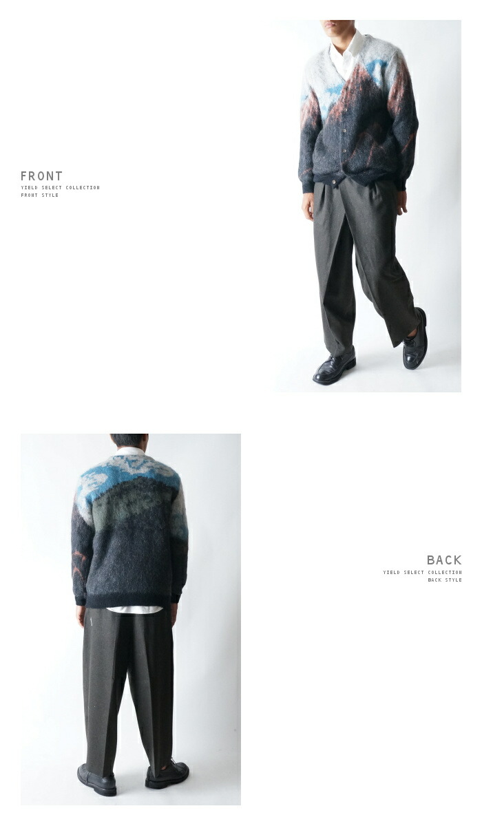 IKIJIt11755004 HIKUSAI KNIT PULLOVER 葛飾北斎 富嶽三十六景