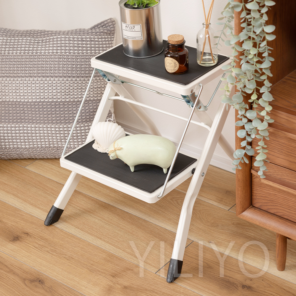 踏み台 ステップ スツール 折りたたみ 2段 省スペース 椅子 脚立