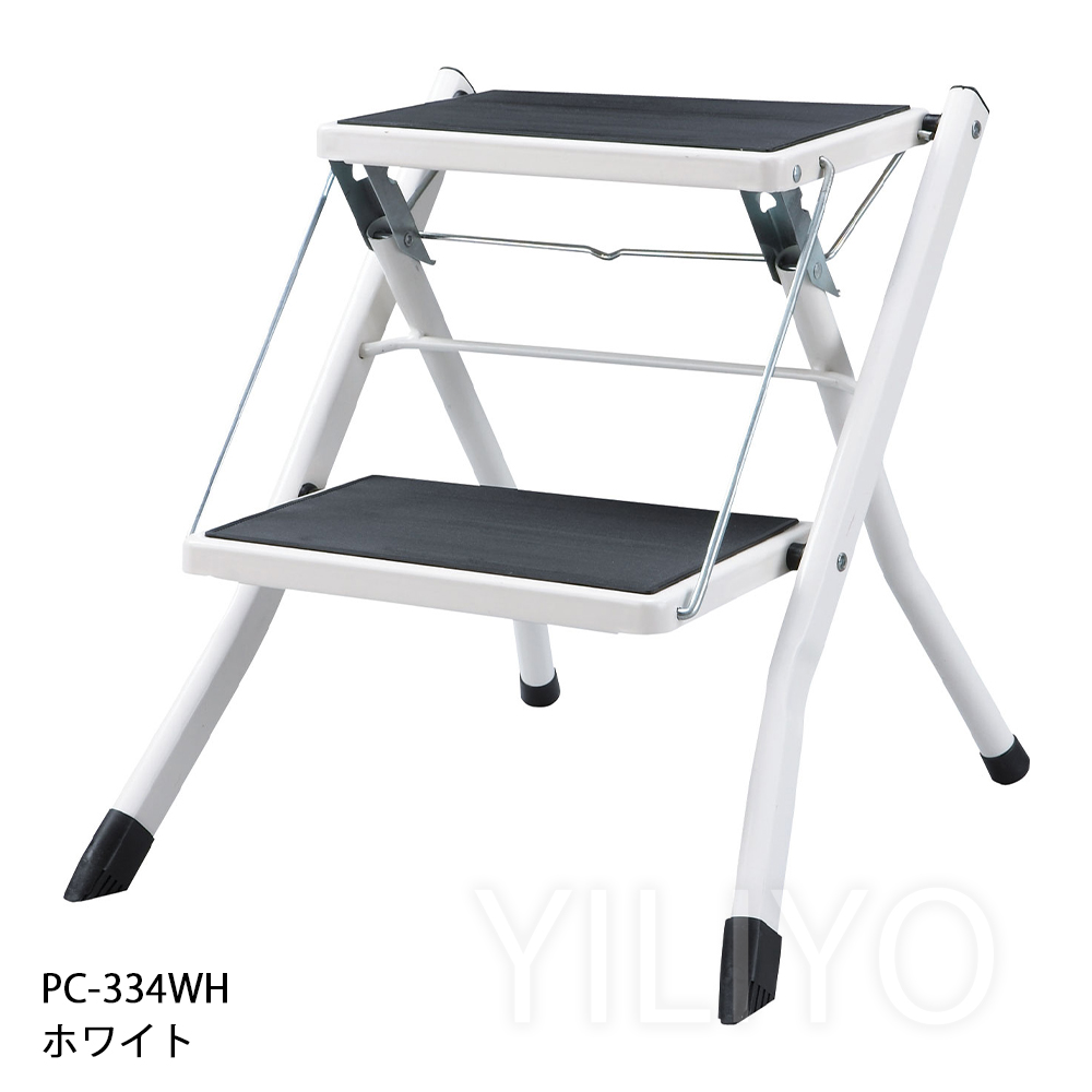 踏み台 ステップ スツール 折りたたみ 2段 省スペース 椅子 脚立