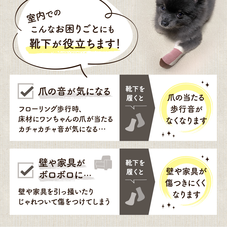 犬 靴下 犬用靴下 滑り止め 脱げない 犬用ソックス 足保護 1セット 4個入 コットン 舐め防止 足音軽減 かわいい おしゃれ 小型犬 中型犬 大型犬 爆買 関連画像5