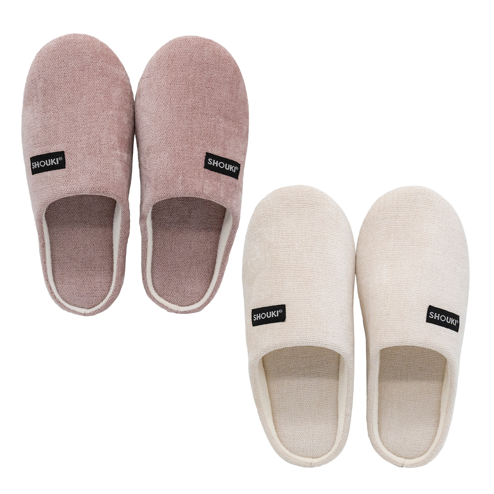 スリッパ セット ルームシューズ 室内 室内履き 来客用 前閉じ 洗える