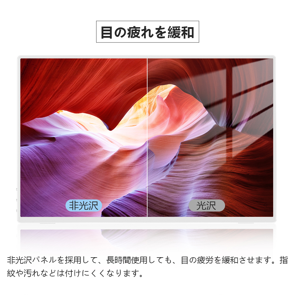 16インチ 120Hz ホワイト 16:10 IPS 非光沢 非光沢 120Hz 1920x1200高画質】 16インチ 15.6 モバイルモニター