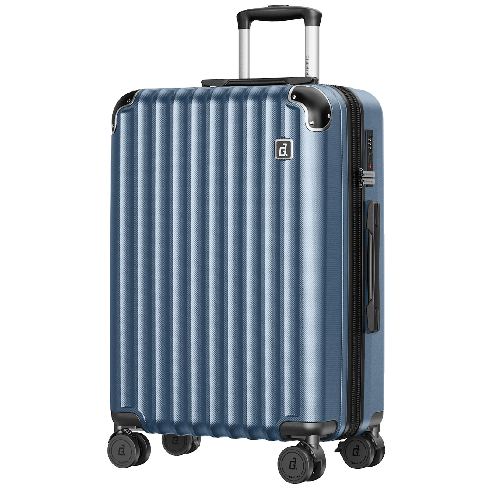Globetrek スーツケース キャリーケース S/M/L  軽量設計 S M L機内持込対応 大容量 2-7泊 収納 仕切り 旅行 出張 修学旅行 GT1201の画像