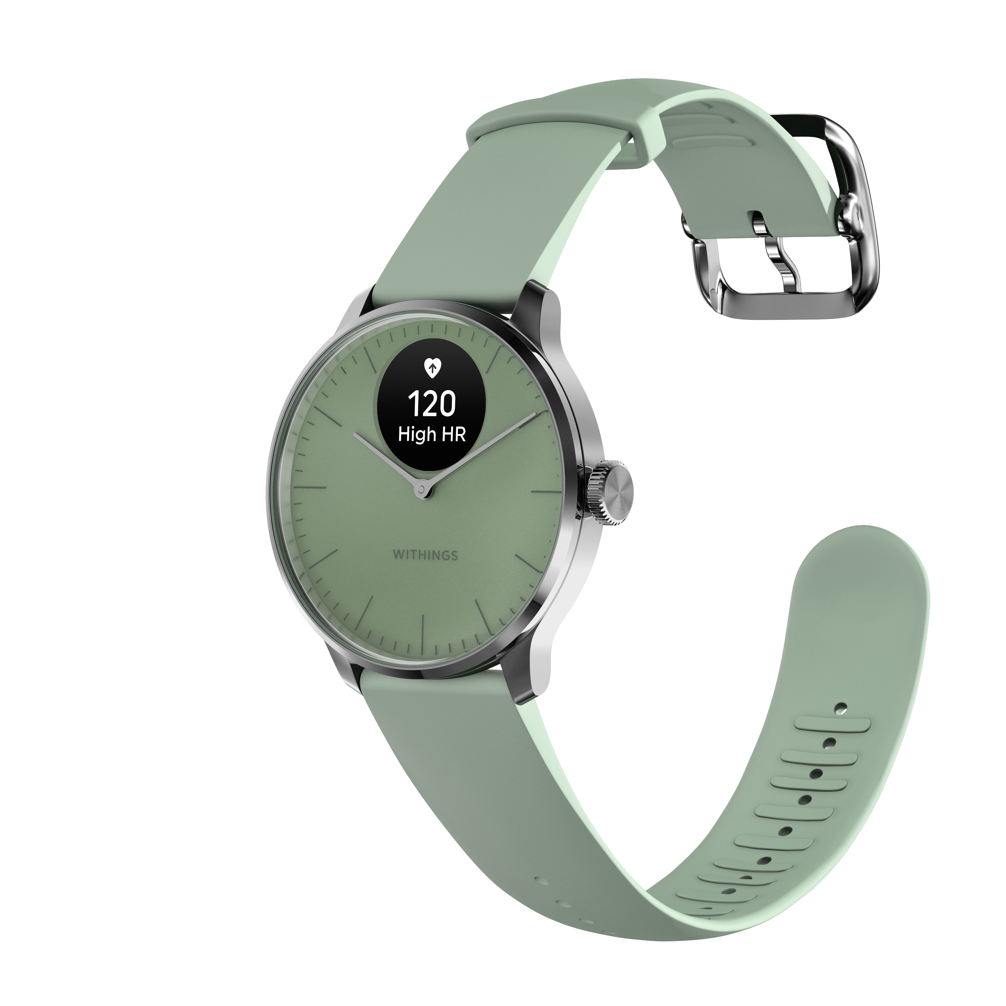 Withings スマートウォッチ Withings ScanWatch Light 1回の充電で最大 