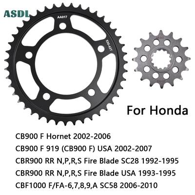 リアスプロケット 並行輸入品】 ホンダ用フロントリアスプロケットキット 530 43t 16t
