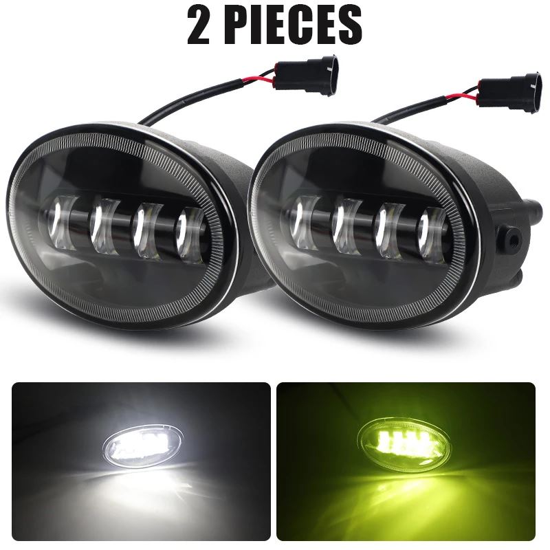オーバルフォグランプ 並行輸入品】 オーバル LED フォグランプ ホンダ シティ CNG タイ 2012