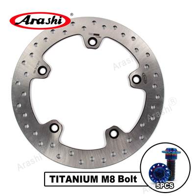 【並行輸入品】 Arashi-CNCリアブレーキディスクローター bmw c 600スポーツ用バイクディスク2012-2015 270mm c600スポーツ 600cc 2012 2013 2014 2015_3