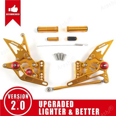 【並行輸入品】 嵐-スズキ用CNC調節可能フットレスト フットレスト フットペグ ライダー用リアセット 部品GSX-R1000 gsx1000r gsxr GSX-R 1000 2005 - 2006_3