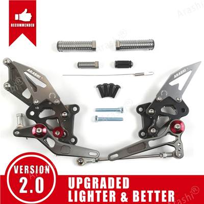 【並行輸入品】 アラシニンジャ2008-2012 CNCライダー カワサキニンジャ250r 2008 2009 2010 2011 2012用リアフットレスト フットペグ_4