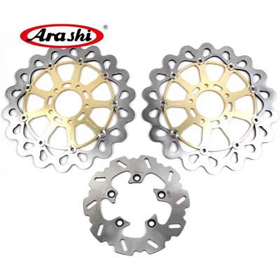 【並行輸入品】 嵐-フロントリアブレーキディスクローター CNC スズキtl s 1000 1997-2001 tls TL-S tl1000s tls1000 1997 1998 1999 2000 2001 1セット_3