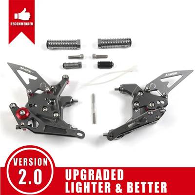 【並行輸入品】 アラシCNC-フットレスト フットレストパーツ ドゥカティ959パニガーレ2016 2017 2018 2019_3