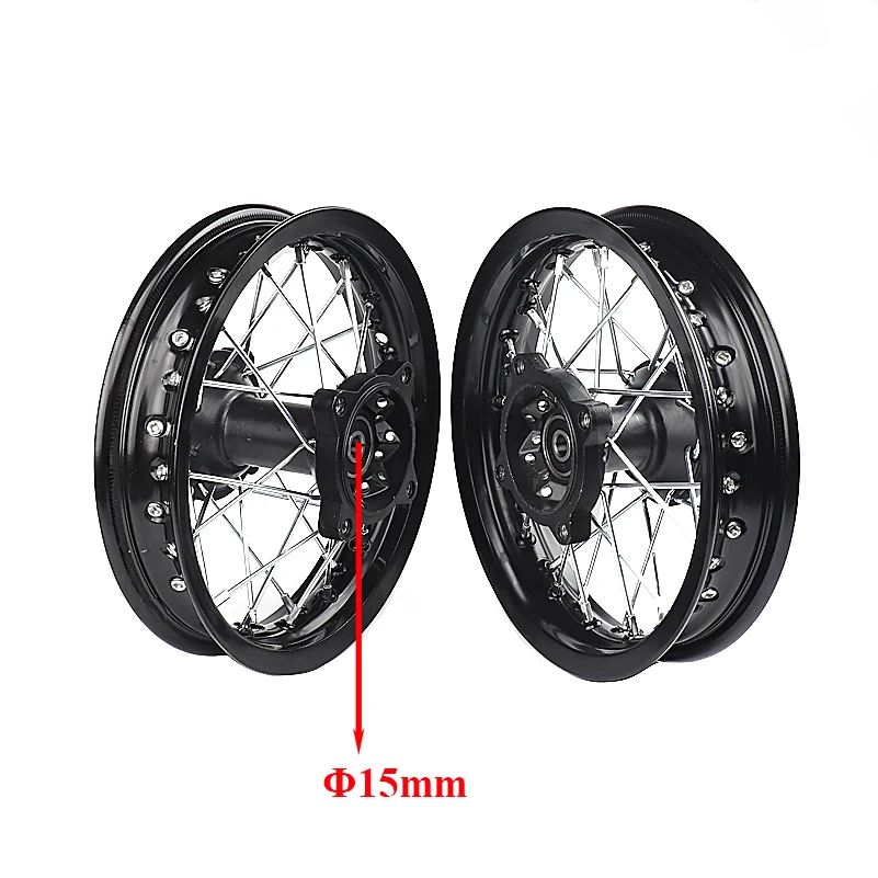 【並行輸入品】 14インチ前輪リアセット 2.50-14インチ3.00-14インチ前輪リアセット kayo bse apollo xmotos racing supermoto オフロードバイク用合金リムの画像