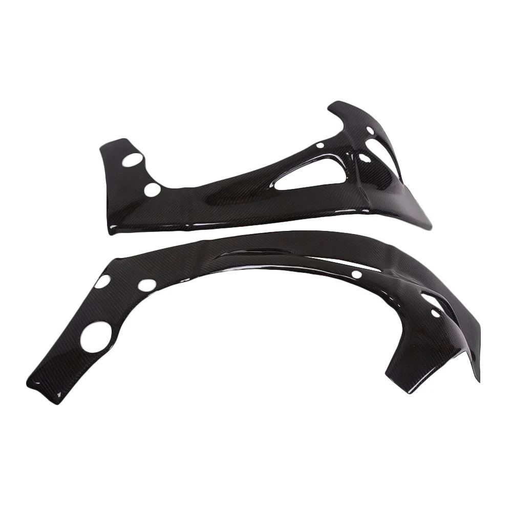 【並行輸入品】 バイク用スイングアーム保護カバー 100% カーボン ヤマハr1 2009 2010 2011 2012 2013 2014_2
