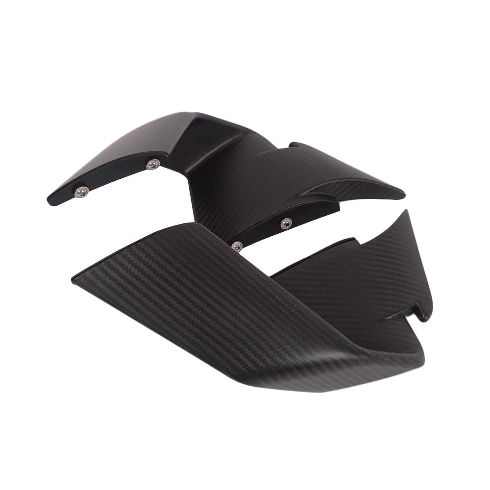 【並行輸入品】 カーボンバイクウイングレット空力ウィングキットスポイラー BMW S1000RR 2019 2020 2021 2022