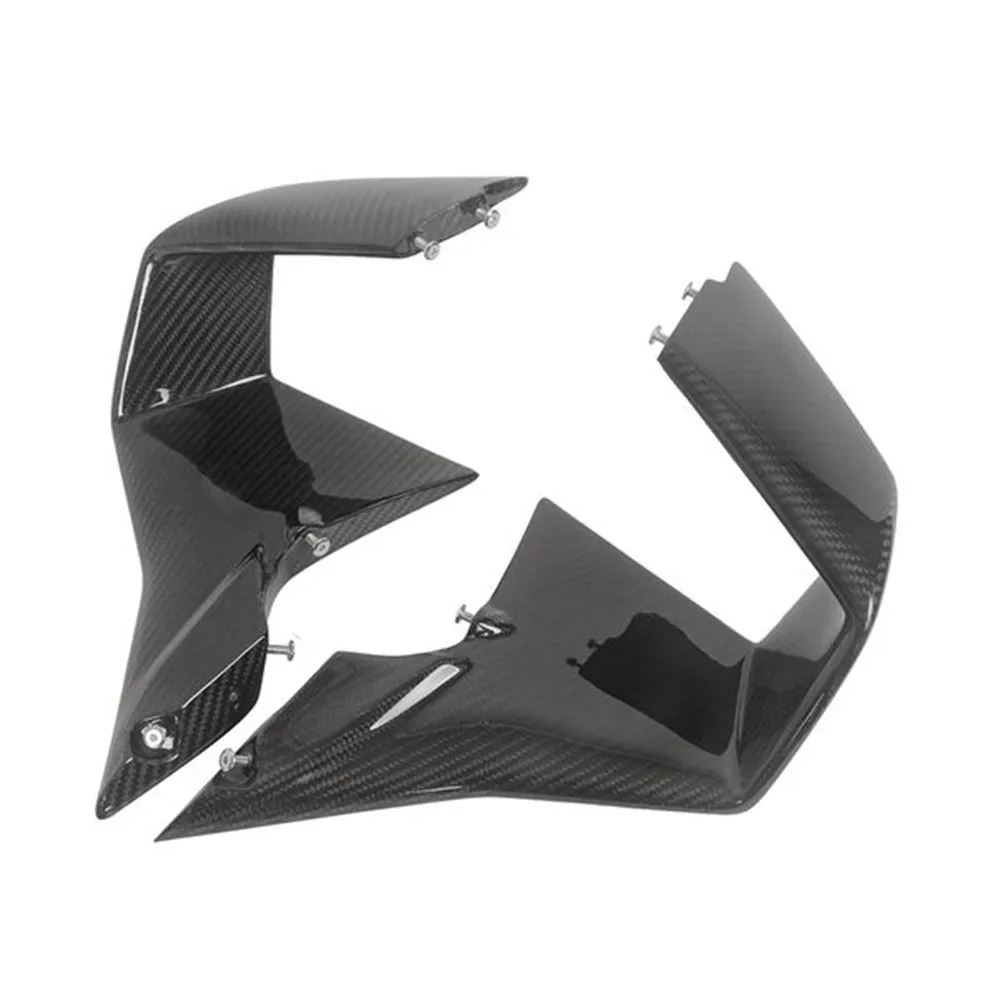 【並行輸入品】 MOTO4U-Carbonファイバーエアデフレクター BMW m1000rr 2023 2024 100% カーボン用サイド固定ウィングレット_1