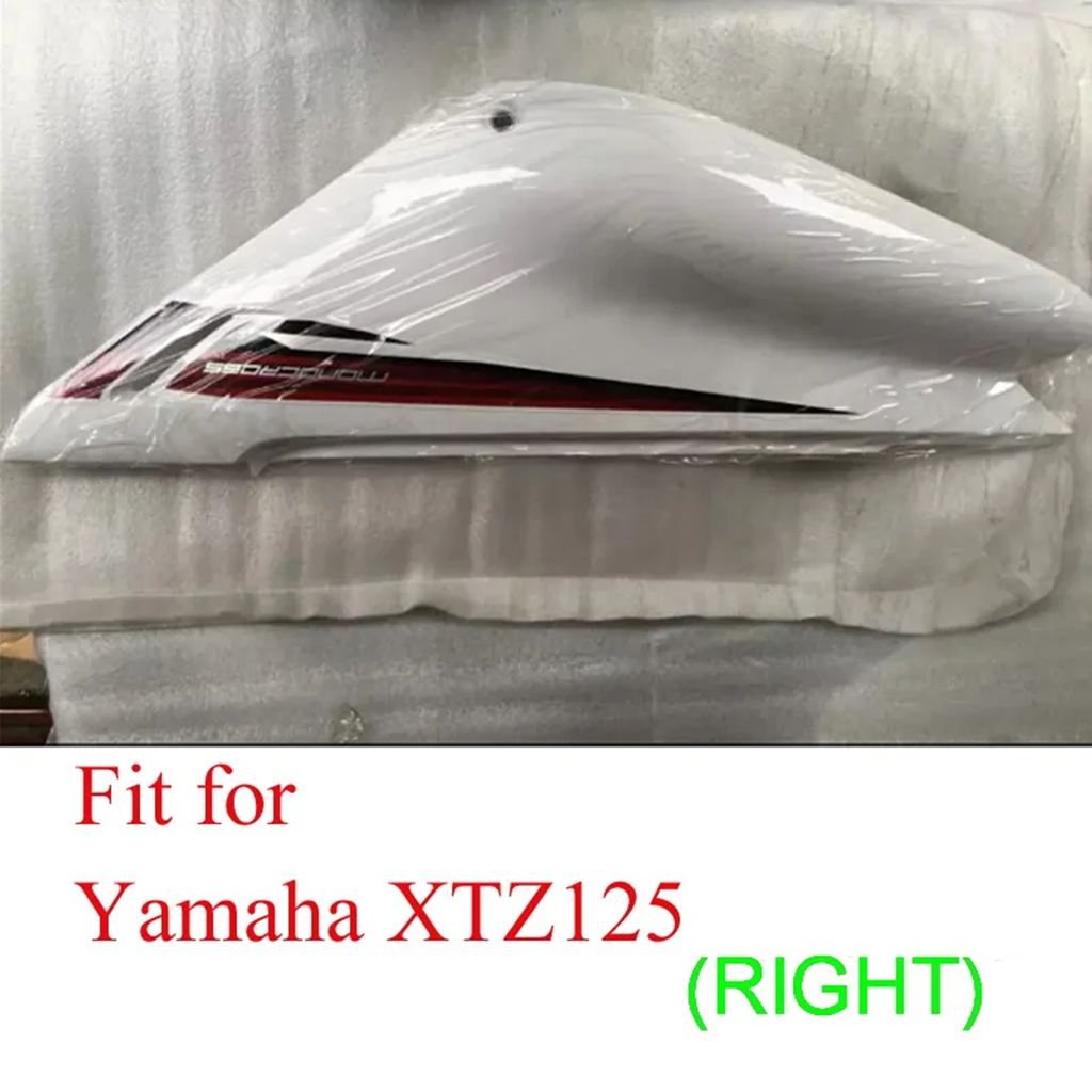 【並行輸入品】 ヤマハXtz125 ijianshe JYM125-9用バイク 二輪ボディカバー サイドパネル タンクプロテクター プラスチック 青白の画像