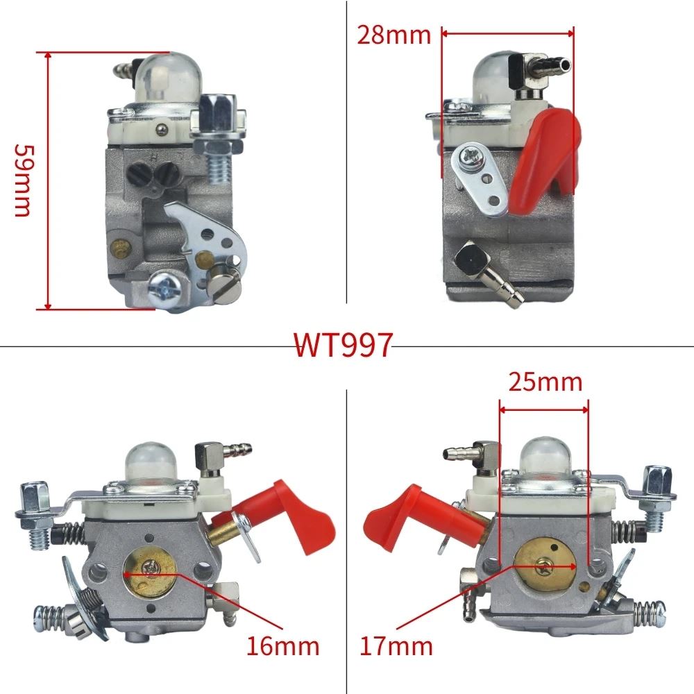 CARBURATEUR MOTEUR POUR Walbro WT997 668 CY pour voitures Rovan KM à ess EUR 26,77 - FR