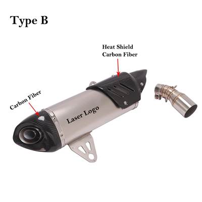 【並行輸入品】 BMW用カーボンエキゾーストパイプ C400 c400x c400gt 2018 - 2020 2021