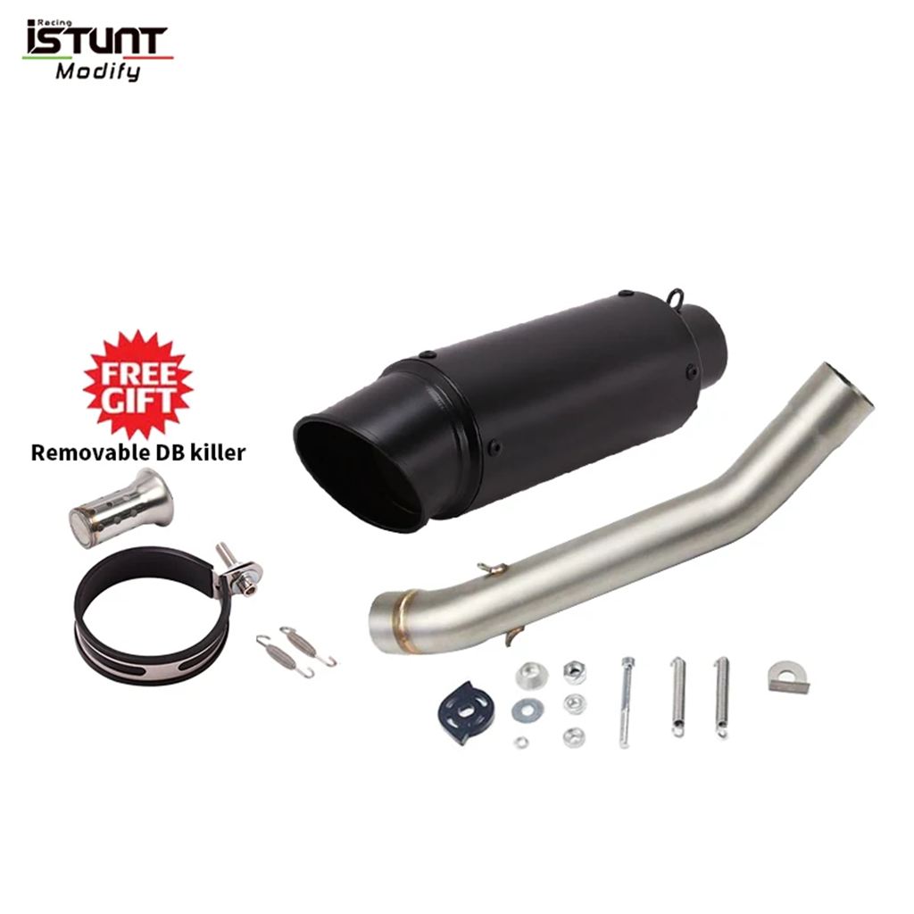 【並行輸入品】カワサキZ750 Z 750-2004用 バイク 二輪エキゾースト ミッドリンク サイレンサーキラースリップオンエキゾーストの画像