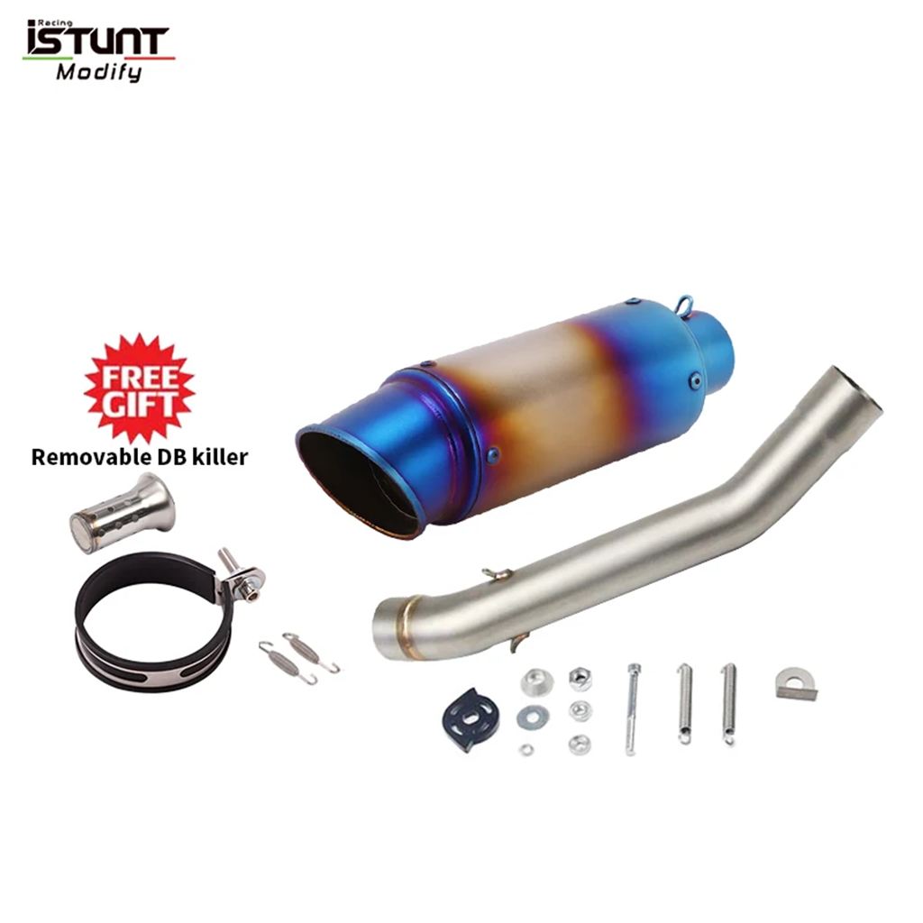 【並行輸入品】カワサキZ750 Z 750-2004用 バイク 二輪エキゾースト ミッドリンク サイレンサーキラースリップオンエキゾーストの画像