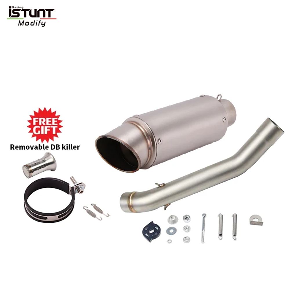 【並行輸入品】カワサキZ750 Z 750-2004用 バイク 二輪エキゾースト ミッドリンク サイレンサーキラースリップオンエキゾーストの画像
