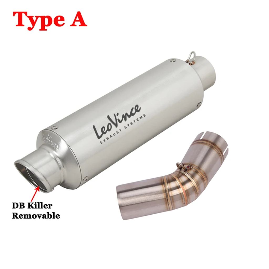 【並行輸入品】バイク排気 LeoVince エスケープスズキ V-ストローム 1000 1050 DL1050 DL1000 2014-202 カーボンマフラー DB キラーリンクパイプ_1