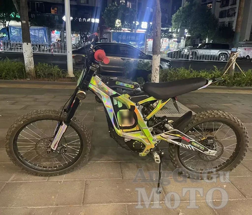 【並行輸入品】電動オフロードバイクカスタムステッカーボディ装飾保護シェルデカール Surron SUR-RON ライト蜂 X S