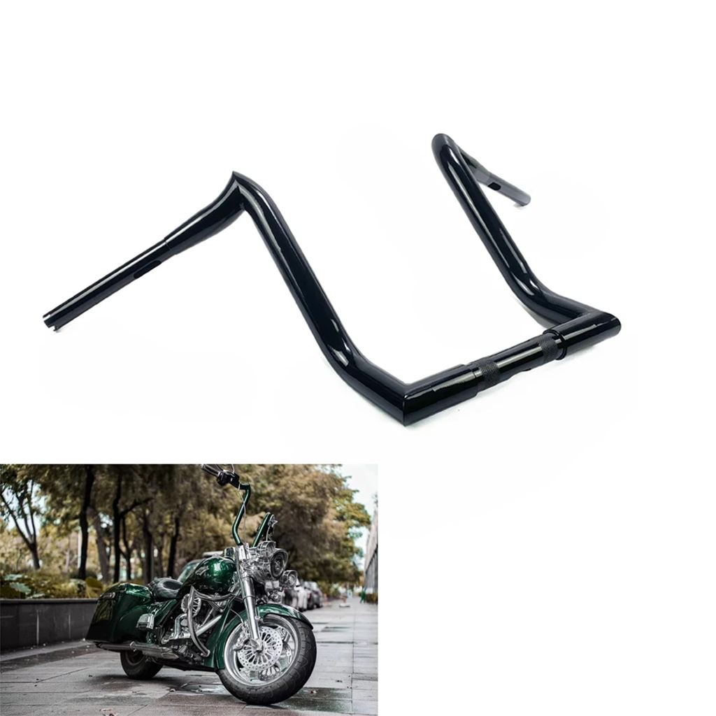 【並行輸入品】1-1/4 Motorcycle Custom Handlebar for Harley Softtail LOW Rider Fat boy street Bob Breakout XL 883 1200 Road King NIGHT ROD VRODの画像
