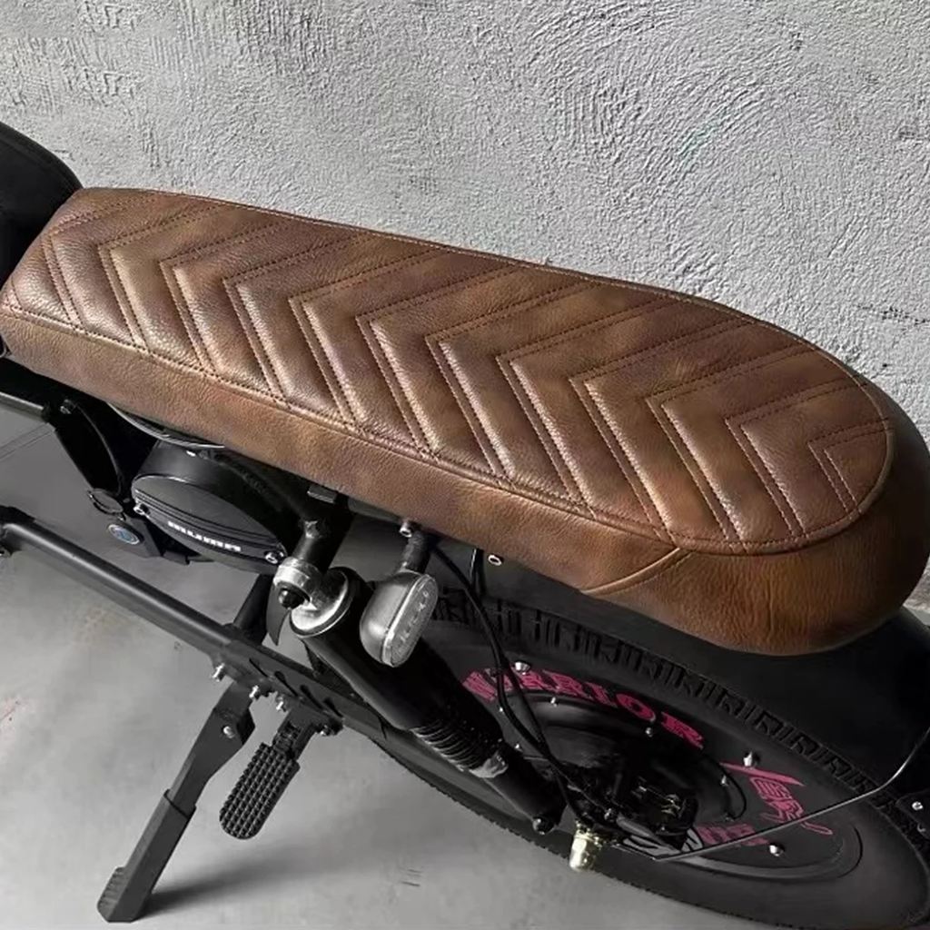 並行輸入品】電動自転車用レザーシート ソフトサドル 汎用ファット