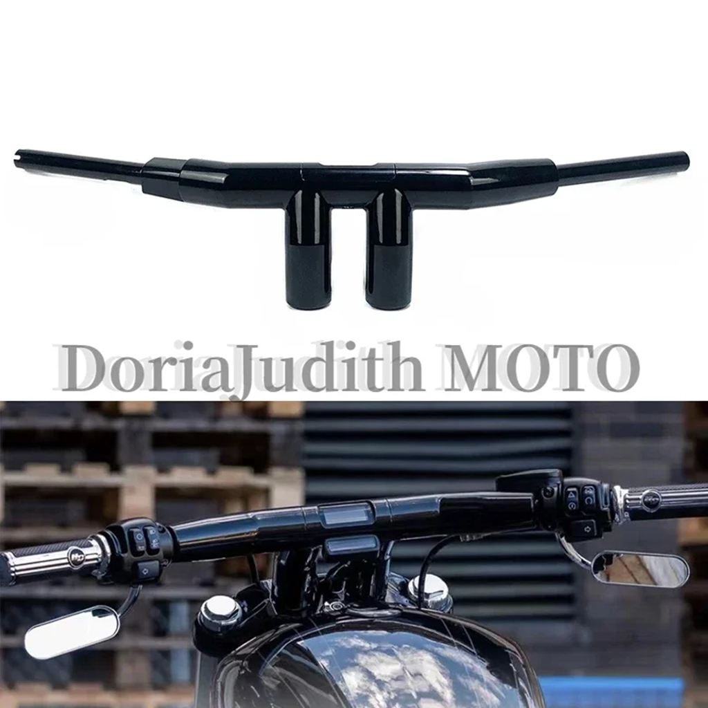 【並行輸入品】カスタムバイクハンドルバー ハーレーストリートボブ ブレークアウト 2 インチt 2018-2023_1
