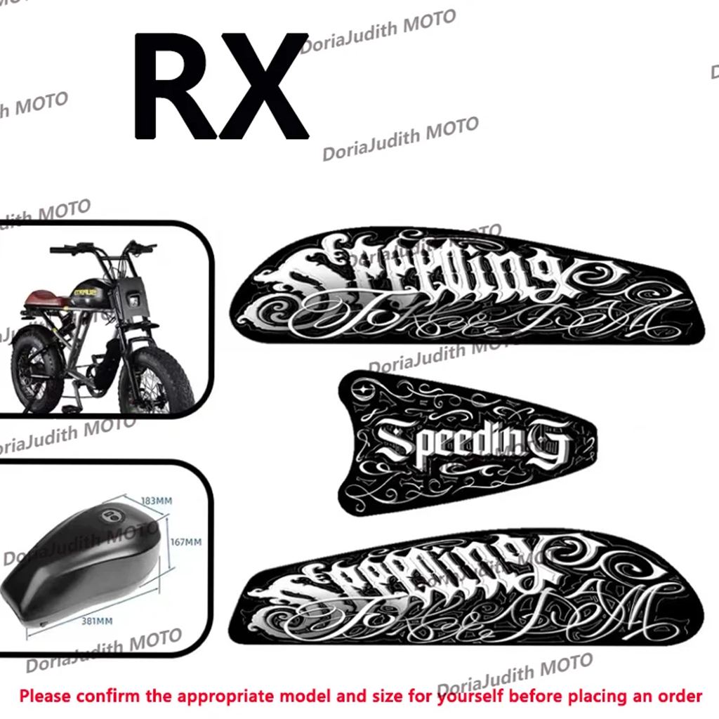 並行輸入品】Super73 ステッカー専用バッテリー防水装飾落書きパターン