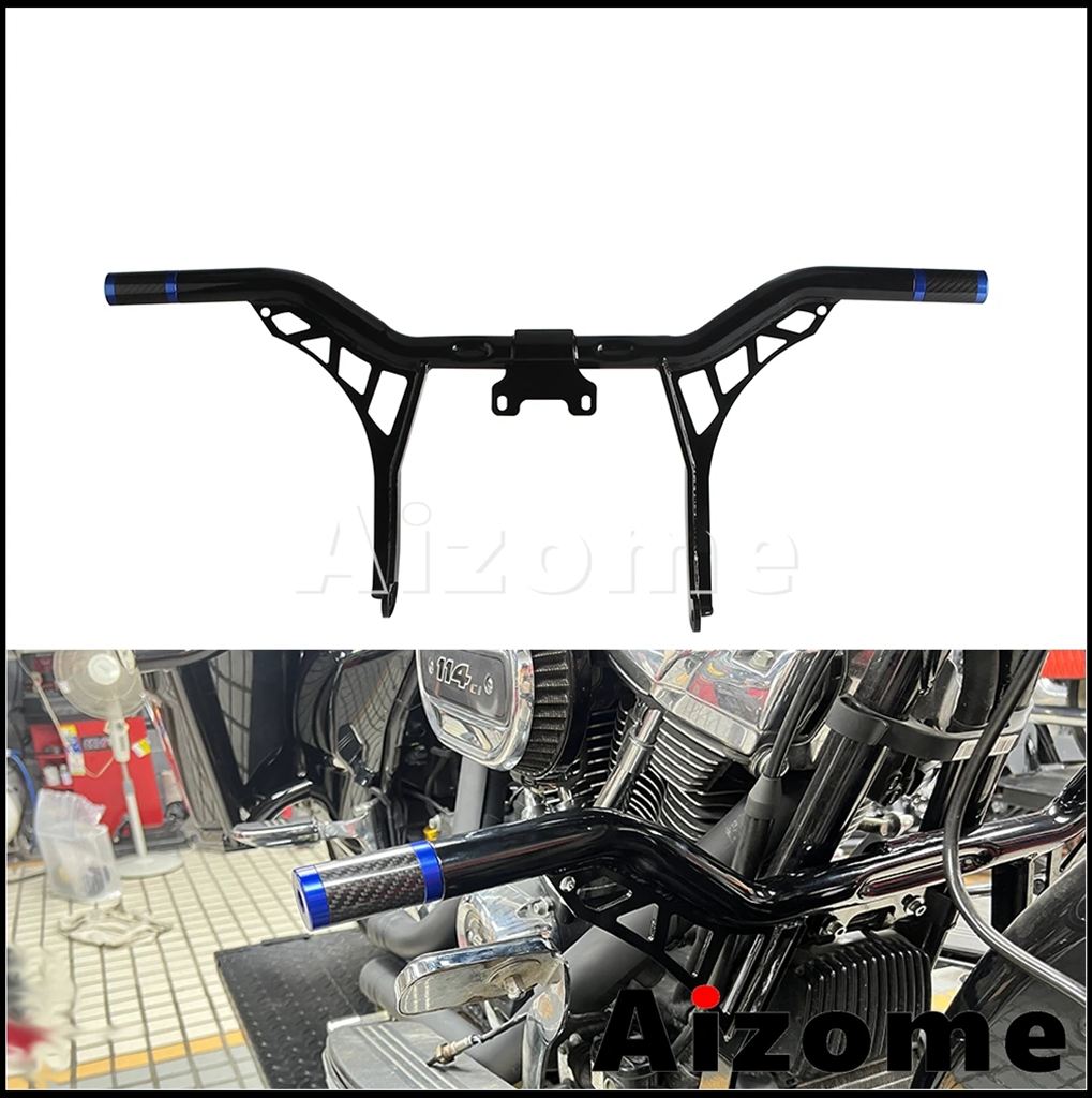 【並行輸入品】32 mmエンジンクラッシュバーガードバイクバンパープロテクターハーレーツーリング FLHT FLHTCU FLHFB FLHTP FLRT FLHX FLHXST FLHXS 14-24の画像