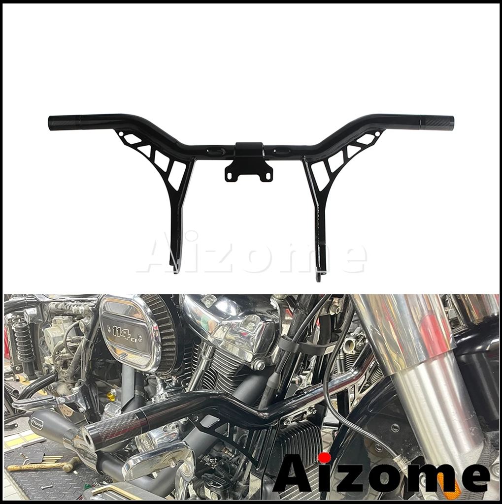 【並行輸入品】32 mmエンジンクラッシュバーガードバイクバンパープロテクターハーレーツーリング FLHT FLHTCU FLHFB FLHTP FLRT FLHX FLHXST FLHXS 14-24の画像