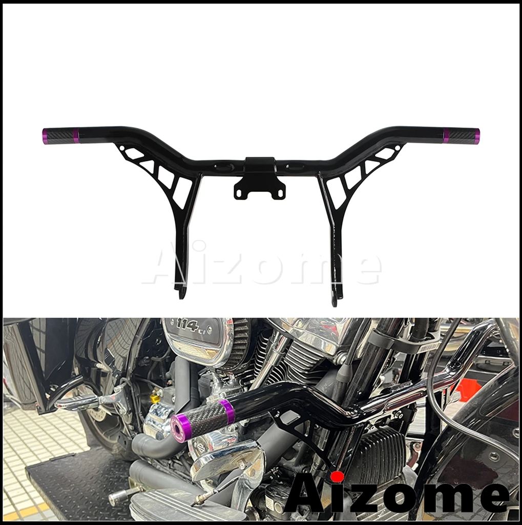 【並行輸入品】32 mmエンジンクラッシュバーガードバイクバンパープロテクターハーレーツーリング FLHT FLHTCU FLHFB FLHTP FLRT FLHX FLHXST FLHXS 14-24の画像