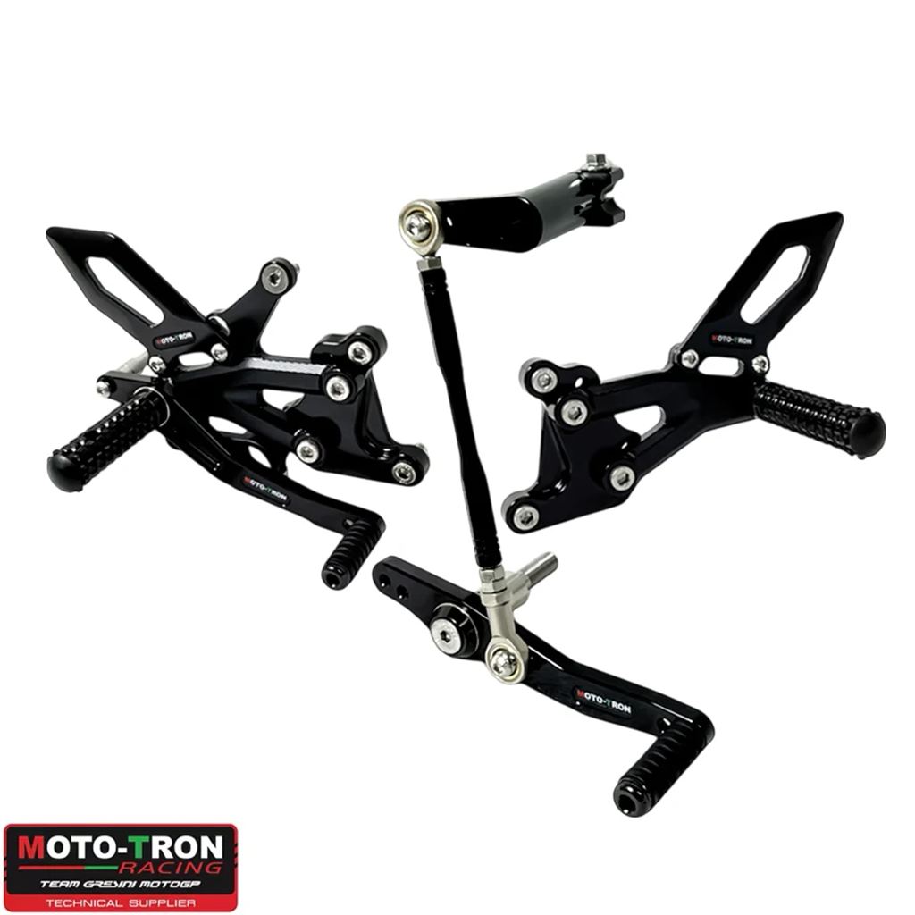 【並行輸入品】MOTO-TRON バイク CNC リアセットリアセットフットレストフットレストトライアンフ 765RS 2020-2021-2022-2023-2024-2025の画像