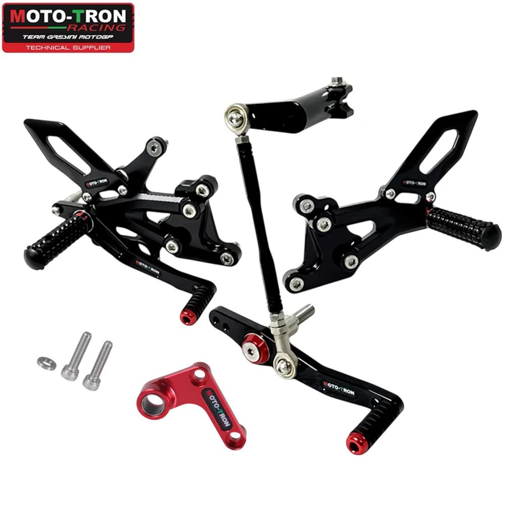 【並行輸入品】MOTO-TRON バイク CNC リアセットリアセットフットレストフットレストトライアンフ 765RS 2020-2021-2022-2023-2024-2025の画像