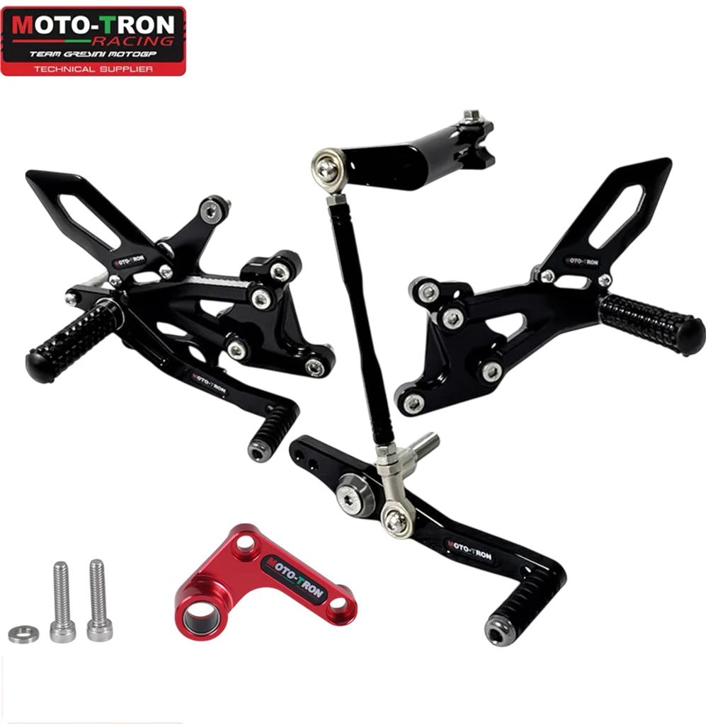 【並行輸入品】MOTO-TRON バイク CNC リアセットリアセットフットレストフットレストトライアンフ 765RS 2020-2021-2022-2023-2024-2025の画像