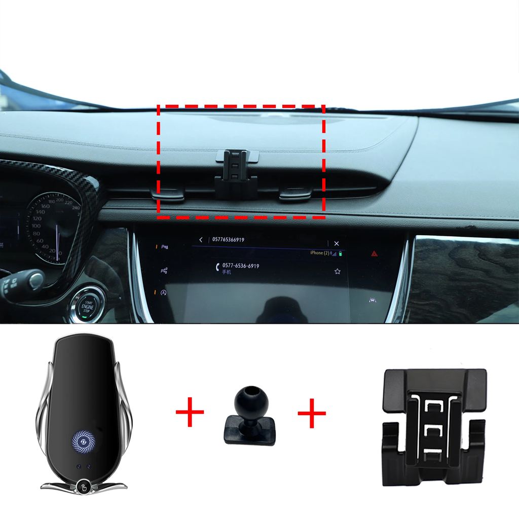 並行輸入品】携帯電話ホルダーキャデラック XT6 XT5 2016 ? 2025 GPS
