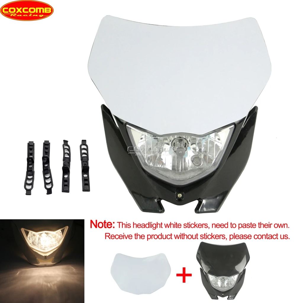 並行輸入品】デュアルスポーツヘッドLEDヘッドライト Mocoクロス