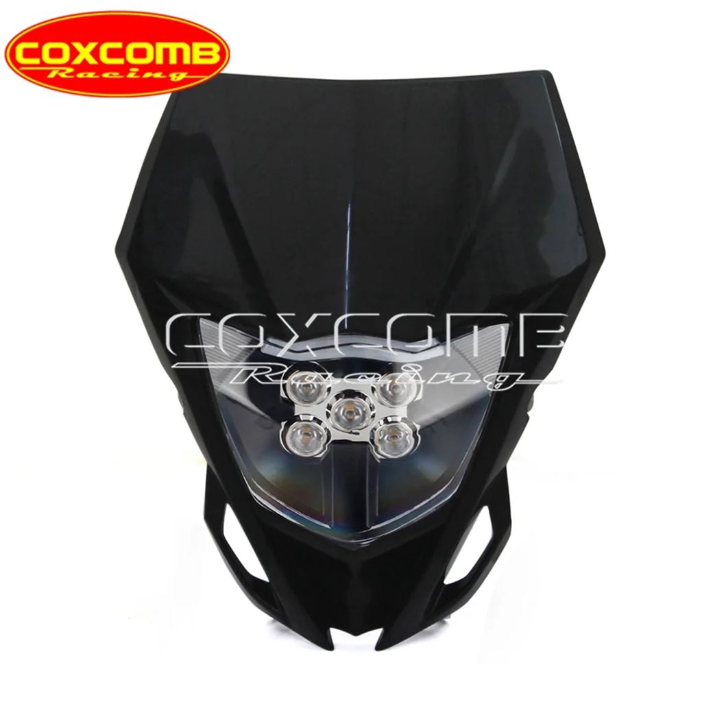 【並行輸入品】スーパーモト-エンデューロLEDヘッドライト ヤマハ用フロントライト yz125 yz250 yz450 yz450f wr250 wr450 yz85 wr125r tt250rの画像