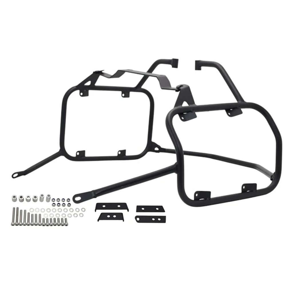 【並行輸入品】BMW F700GS F800GS F800 GS 2009-2017用 パニア ラゲッジラック トップボックス テールトランクホルダー サドルバッグ サイドケース ブラケッの画像