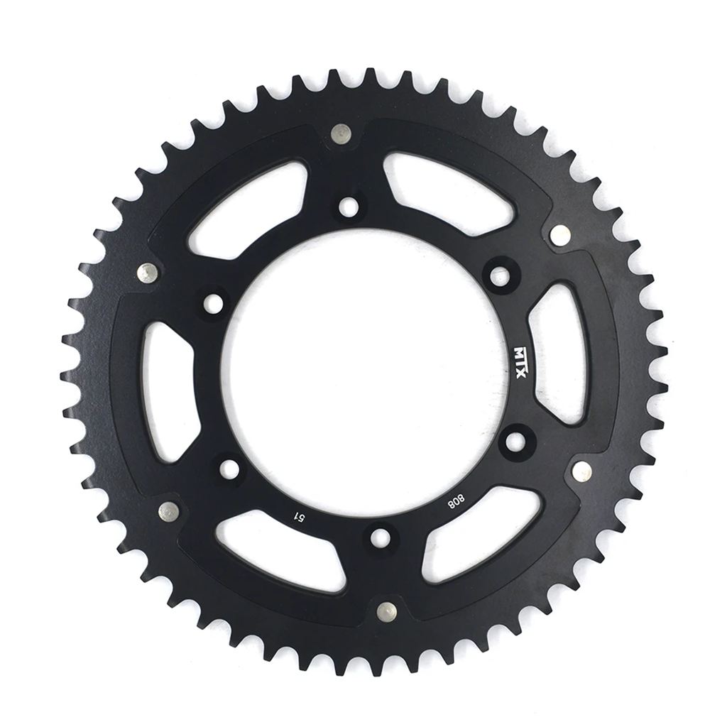 【並行輸入品】MTX スプロケット Rm-z450 スズキオフロード RM125 F DR250 L RM250 RM-Z250 RM-Z450 リアスプロケットバイク 49T 50T51T スプロケットの画像