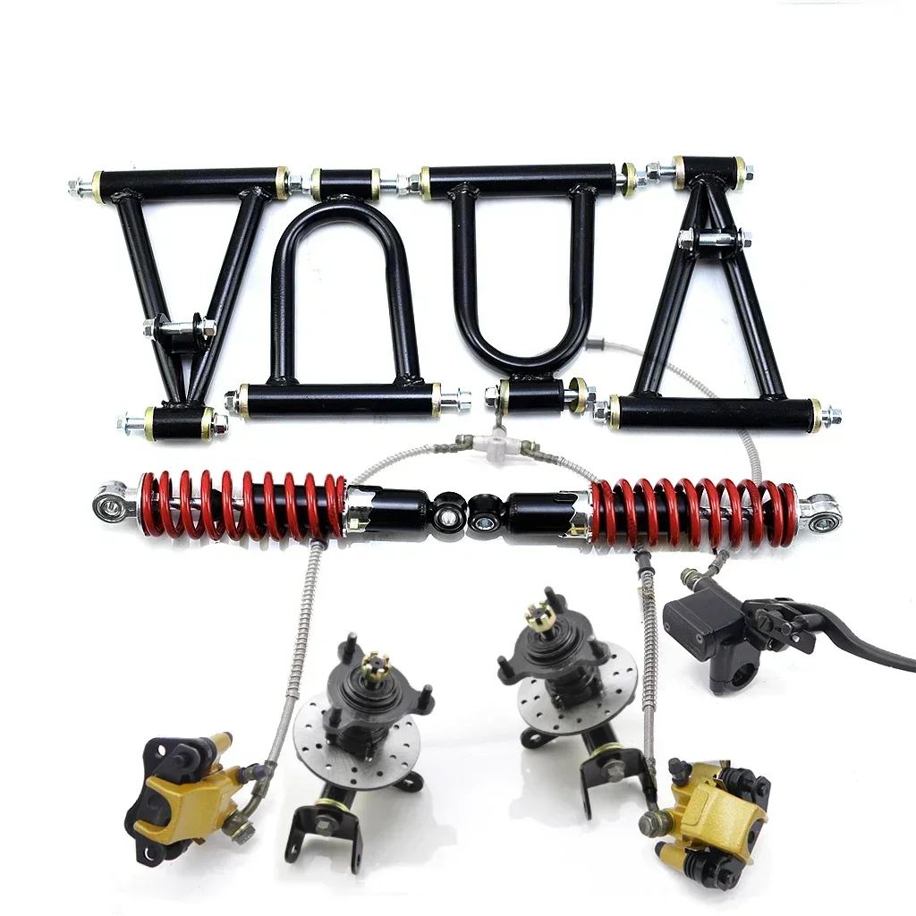 【並行輸入品】220 mmサスペンションスイング A アーム上部/アンダーステアリングナックルスピンドル 3/4 スタッドホイールハブショックブレーキキャリパーの画像